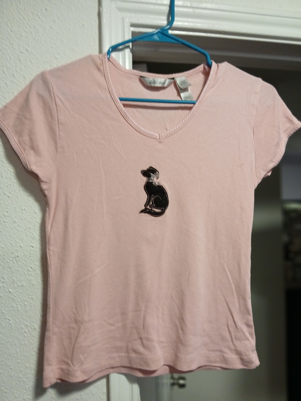 Delicates Vintage Light Pink Tee